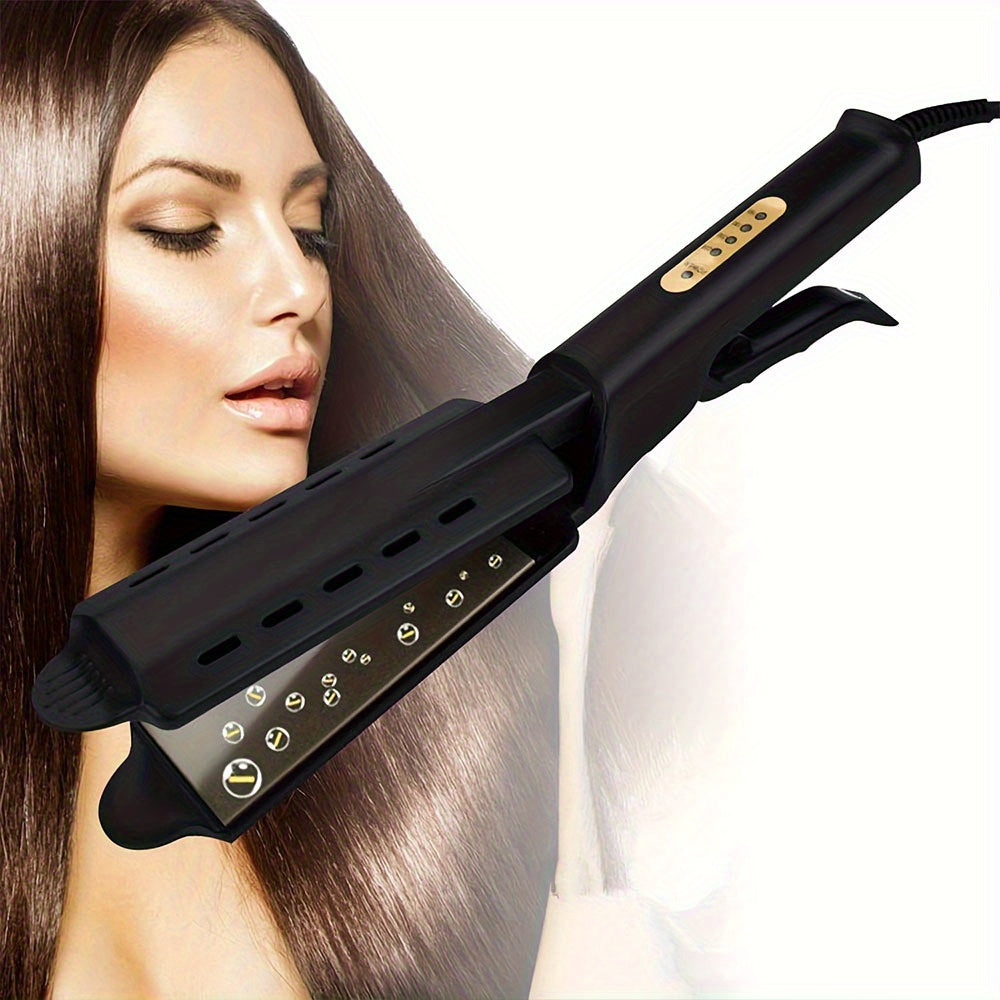 Hair Straightener, Four-gear Temperature Adjustment, Ceramic Lonic Flat Lron Curlinglron Hair Curler, Gifts for Women, Mother's Day Gift